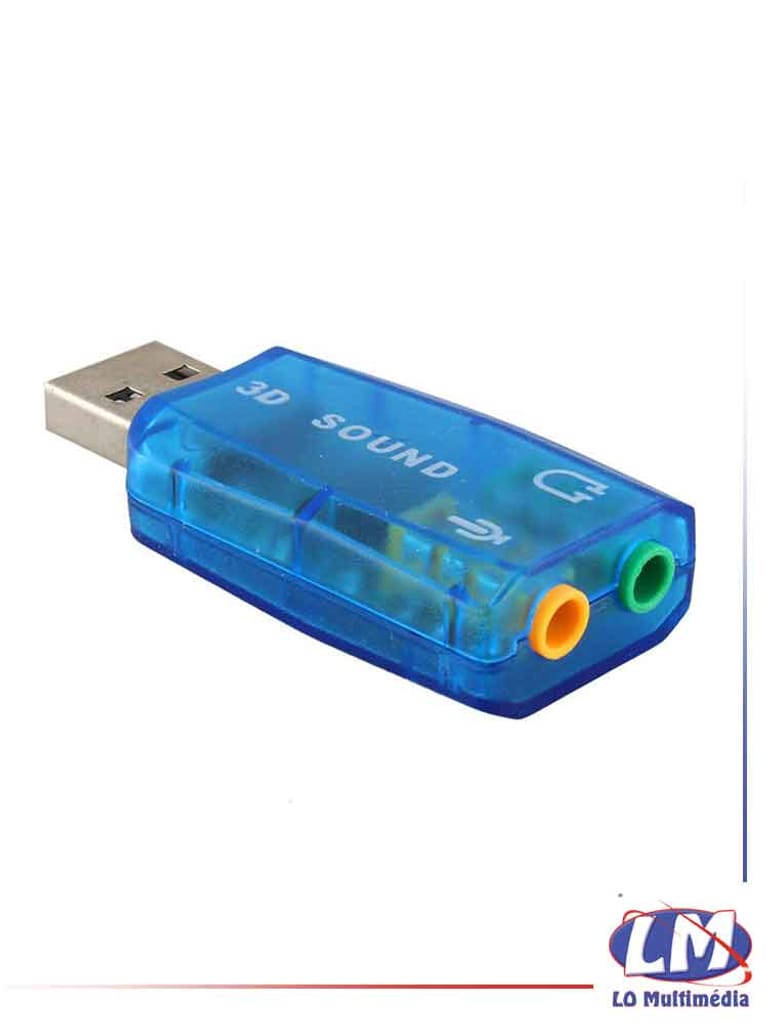 Carte son USB Audio 5.1 - Lo-Multimedia