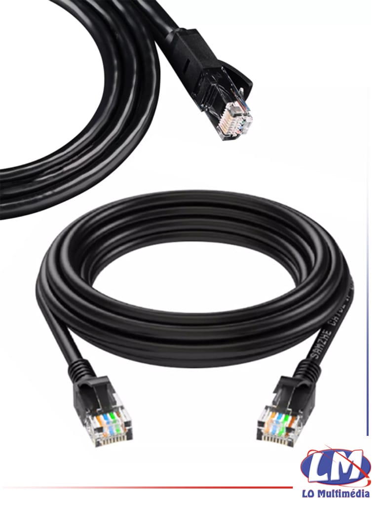 Rouleau cable réseau RJ45 Ad Link FTP Cat 6 100m - Lo-Multimedia