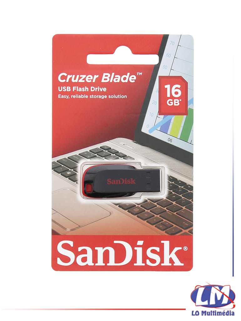 Clé USB Sandisk 16 Go - LOFFICIELSHOP