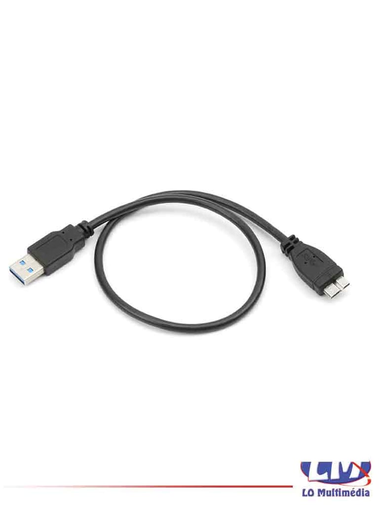 Cable USB 3.0 pour disque dur externe LoMultimedia